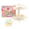 Eye Catching Automatic Rotating Dessert Showcase Double Layer Swing Tray Machine