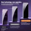 2Pcs For IPhone16 Anti Spy Tempered Glass15 14 13 12 11 Pro Max Automatic Dust Free Screen Protector For iPhone XR X XS Max Glas2