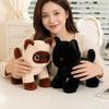 30cm Niedliche Katze Plüschtier Gefüllte Siamkatze Schwarze 3-Farben Kätzchen Buntes Cartoon-Tier Plüschtier Beruhigender Begleiter Geschenk