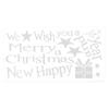 Waterproof Home Gifts Wall Stickers Window Decal Decor Merry Christmas Xmas Tree Posters