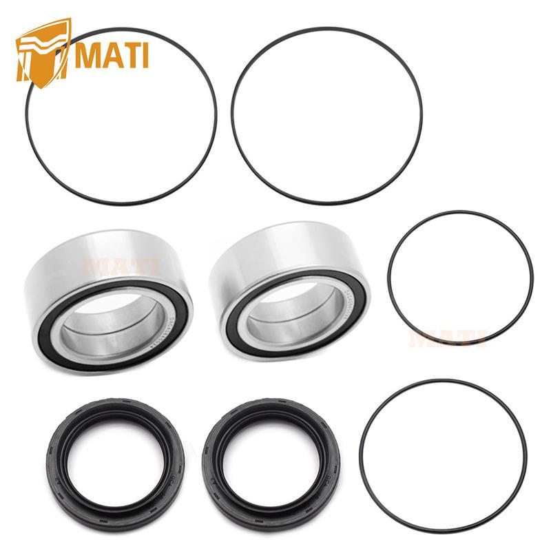 MATI Rear Wheel Axle Bearings Seals for Yamaha Raptor 700 700R YFZ450 YFZ450R YFZ450X 2006- 93304-20812-00 93106-46003-00