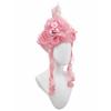 Pink Fluffy High-Top high quality Synthetic Wig | Queen's Hairstyle with Feather Flowers | Wig for Queen Cosplay