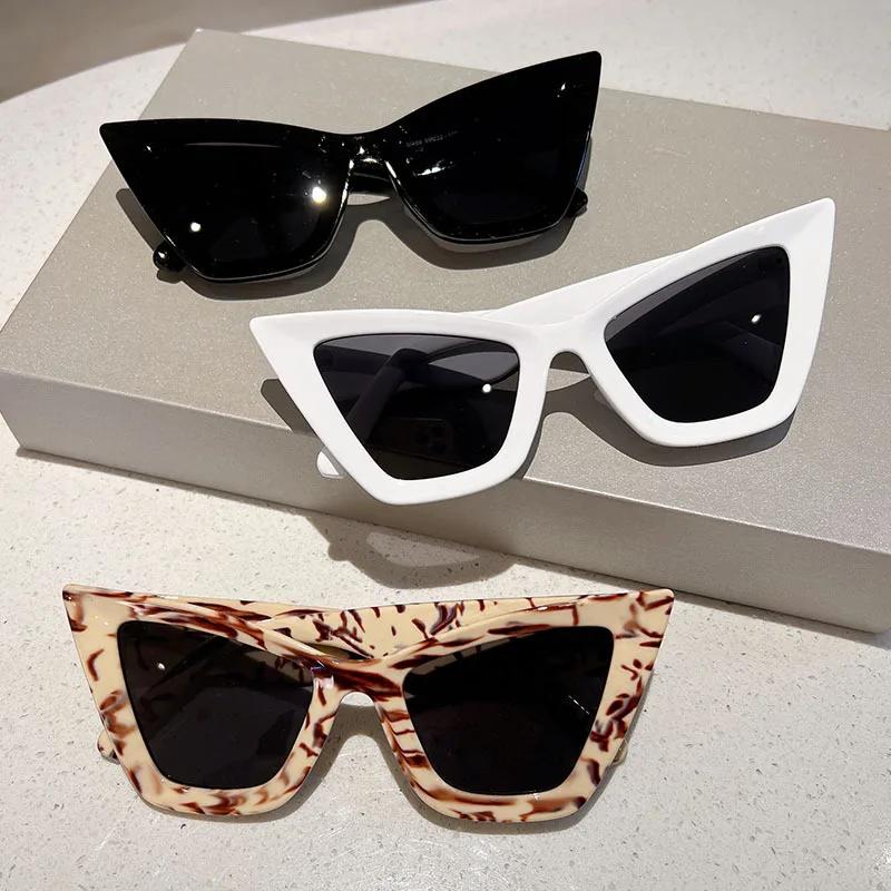 New Cat Eye Fashion Sunglasses Woman Vintage Luxury Brand Designer Sun Glasses For Female UV400 Protection