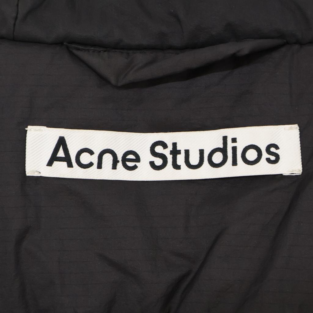 Acne Studios [Excellent Condition] FN-MN-OUTW001106 Full-Zip Hoodie Down Jacket 52 blackUsed