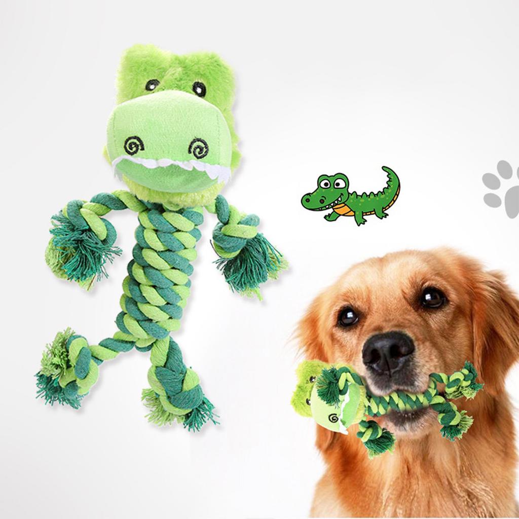 Pet Toy, Pet Plush Cotton Rope Chew Toy, Fun Interactive Dog Toys, Dog Chew Toys