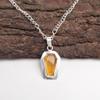 Citrine Stone 925 Sterling Silver Art Deco Ethnic Handmade New Pendant Jewelry PP-53-11