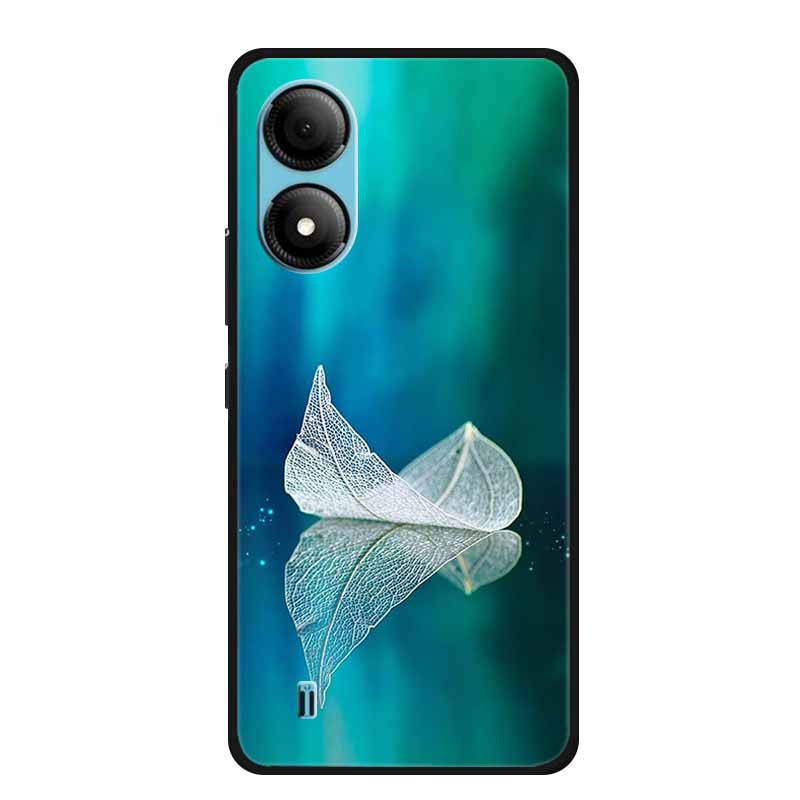 Funda For ZTE Blade A33S Case Cute Cartoon Cat Black Silicone Soft Phone Case For ZTE A33S Back Cover Case A 33 S 33s Coque Capa