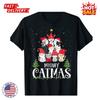 SALE Meowy Catmas Cat Christmas Tree Xmas Funny Santa Women Men Inspired T-Shirt