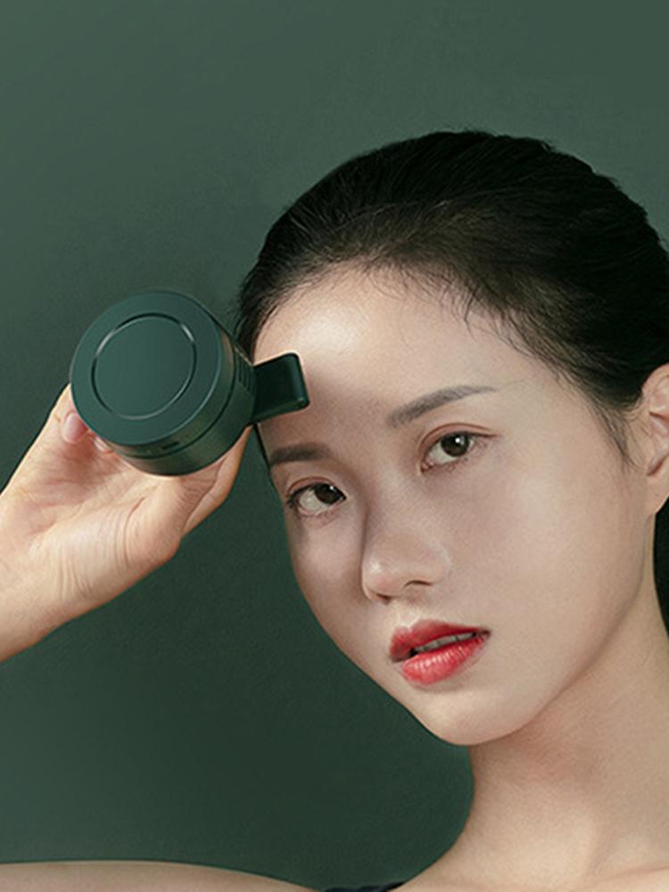 Hanging Neck Waist Fan 3 Speeds Electric Air Cooling Fan USB Charging Bladeless Hanging Fan 900mAh for Outdoor Home Working