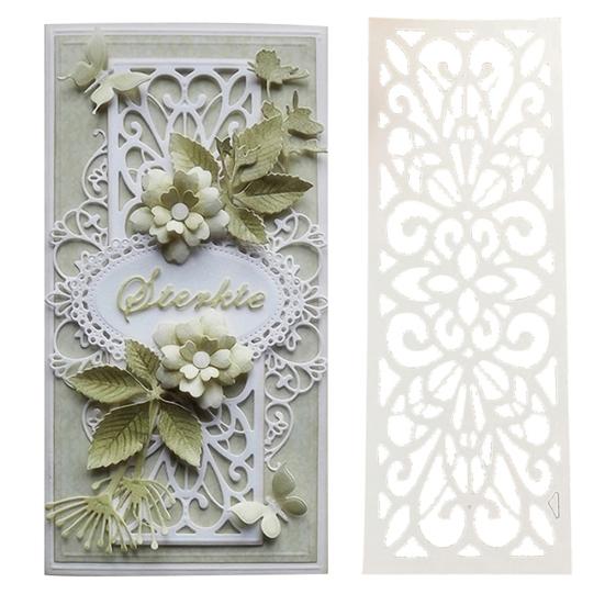 

Прямоугольные штампы для резки металла DIY Скрапбукинг фон бумажные карты трафарет