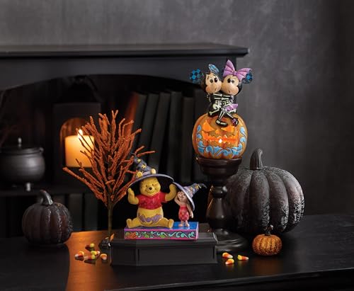 Disney Traditions Mickey & Minnie Scared Skeletons <Halloween> 6016596