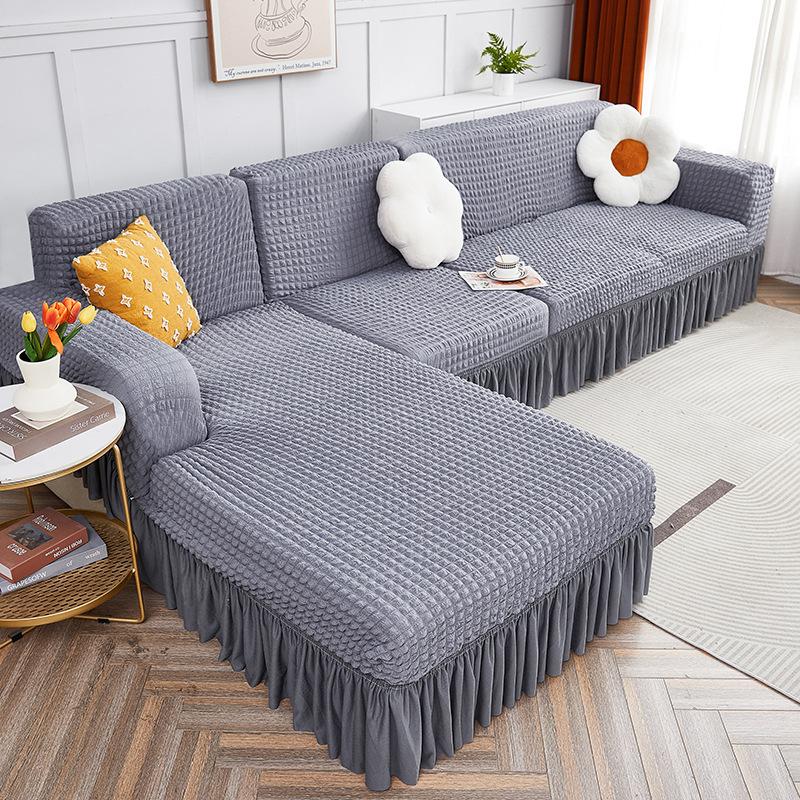 

Эластичный чехол для дивана, чехол для гостиной Concubine, комбинированный чехол для дивана, все включено, нескользящий, четыре сезона, универсальный 190-230cm