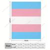 Transgender Flag Throw Blanket. Smooth and Light Available for Four Seasons and Four Size Custom Blankets