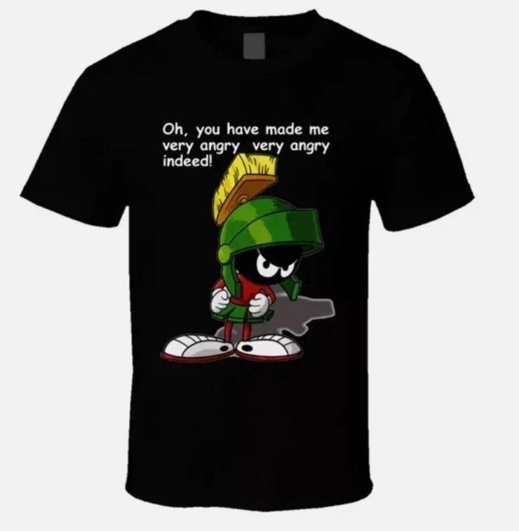 Marvin The Martian Looney Tunes Bugs Classic Cartoon Vtg Retro Graphic T-Shirt S