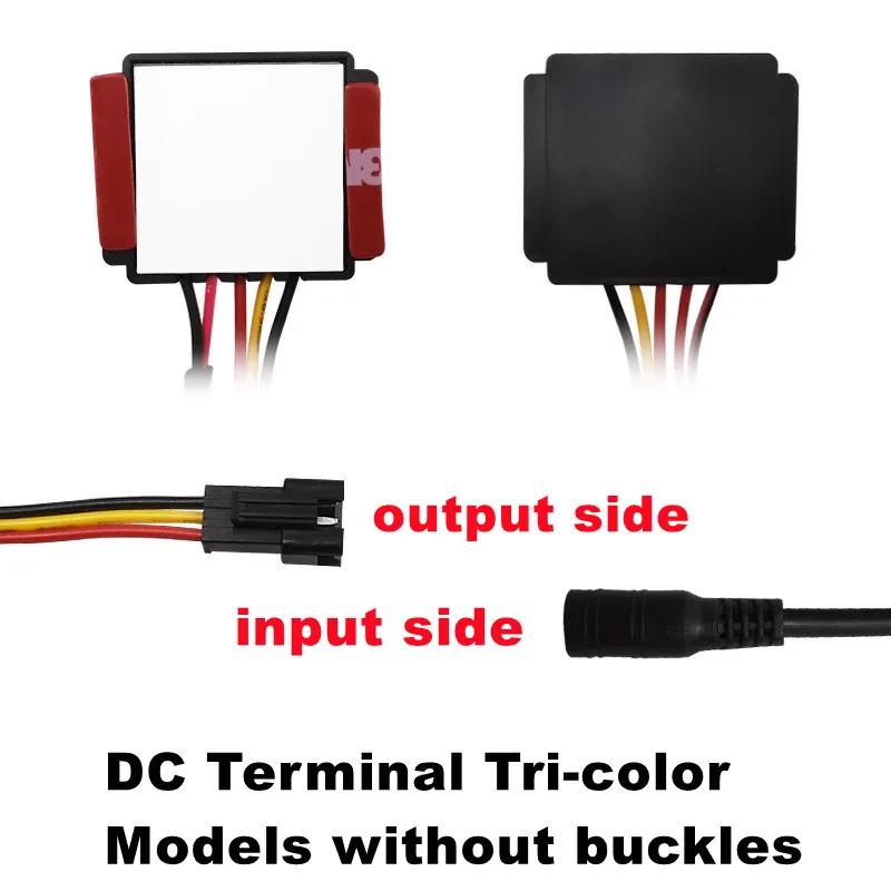 DC 12V 24V veidrodinis jutiklinis jungiklio jutiklis Vonios veidrodis makiažo veidrodis LED vienspalvis trispalvis pritemdymo jungiklis be elektrodų reguliavimas