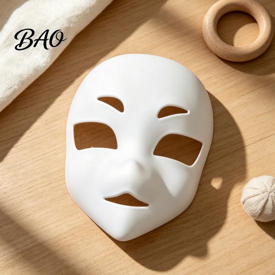 Ergonomic Face Mask Fursuit Head Base Mask, DIY Blank 3D Furry Animal Plastic Therian for Halloween Cosplay Masquerade Costume Party