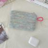 Wind plush love mouth red envelope student holding small cosmetic bag key change bag ID bag