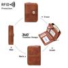 New Women's Wallet Multi-card Zipper Buckle Change Bag Retro Fashion Short Wallet