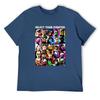 Select Your Fighter Umk3 Mortal Kombat Blacknavy For Unisexunisex Tshirt Unisex Graphic T Shirt Tshirt