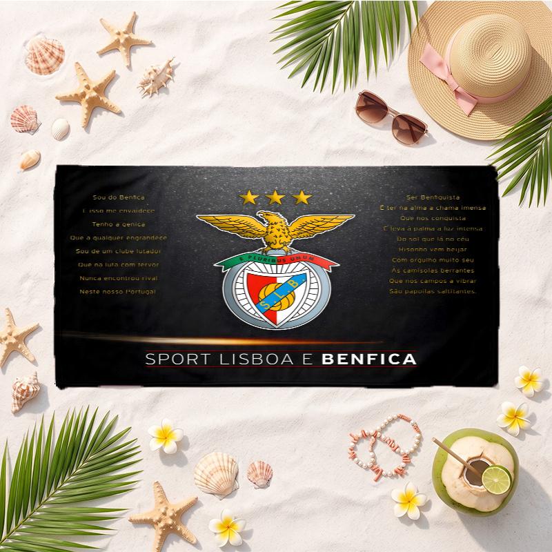 Sport Lisboa E Benfica (5) Soft Beach Towel Lightweight Towel for Beach Pool Swimming Travel Vacation Use
