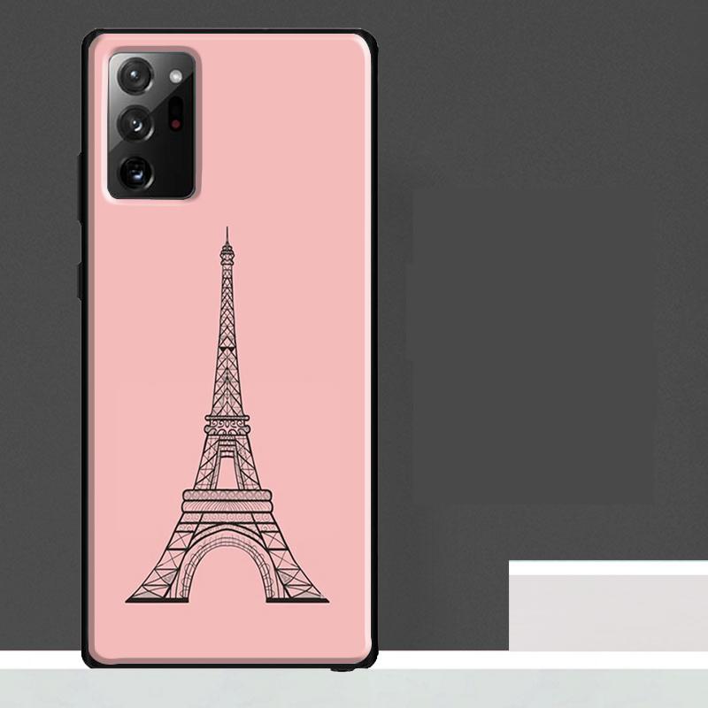 Eiffel Tower Paris Case For Samsung Galaxy S25 S24 S23 Ultra S9 S10 S20 S21 S22 Plus S23 FE S25 FE Phone Cover
