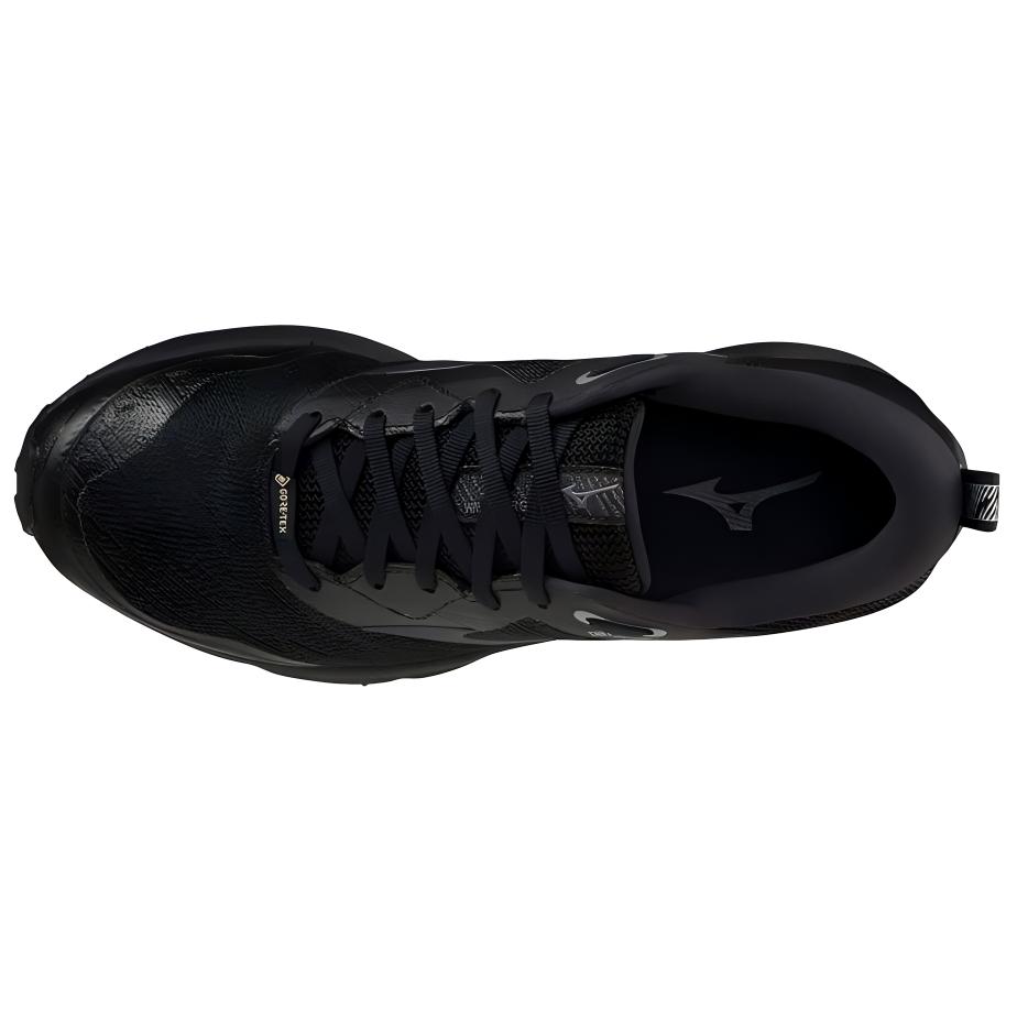 Mizuno Wave Rider GORE-TEX Black Women Sneakers Grey J1GD217915