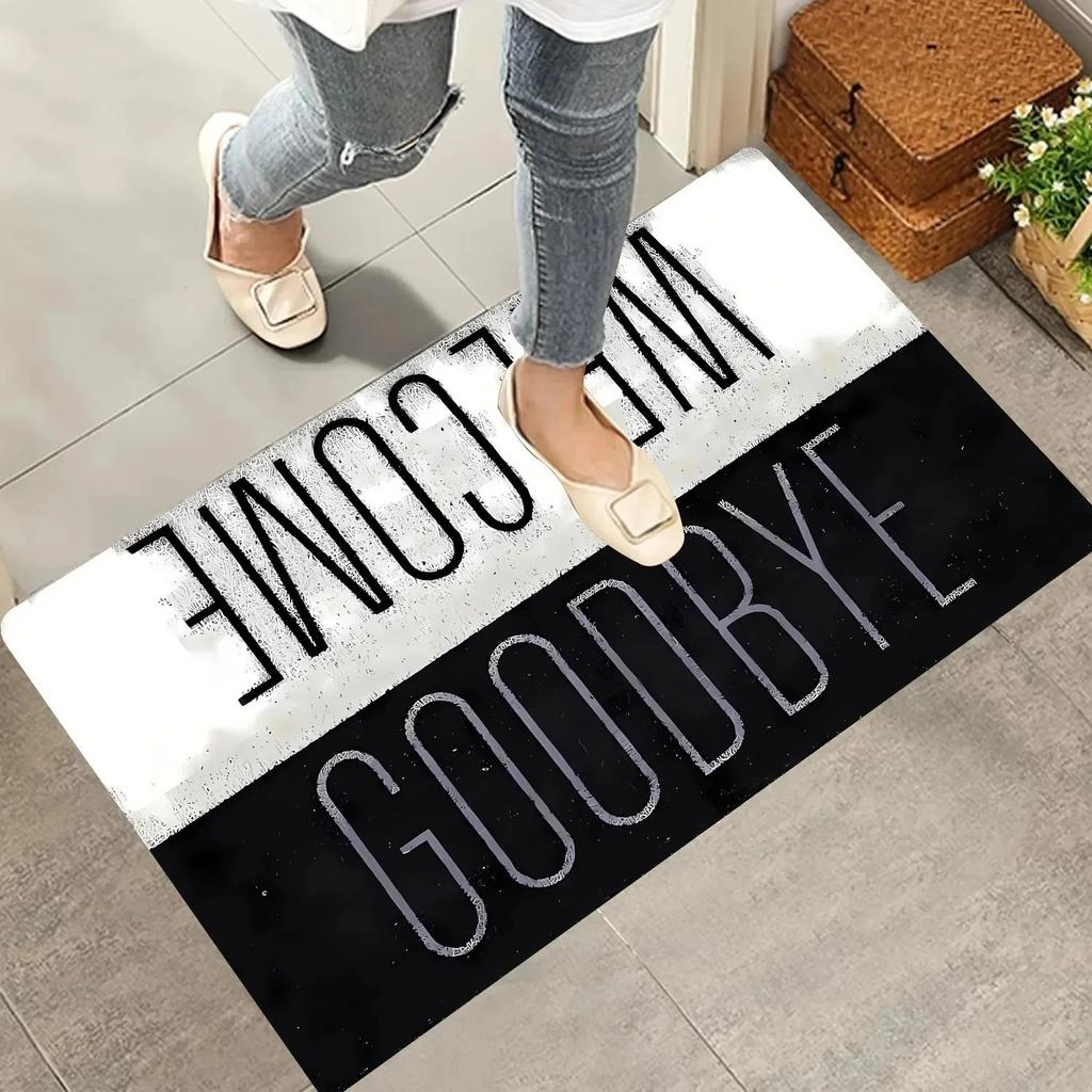 1 Stück Blumenmuster Küchenteppiche Rutschfeste Fußmatten Pop-Design Badezimmerteppich Badematte Teppich für Zuhause Spüle Wäsche Dekor