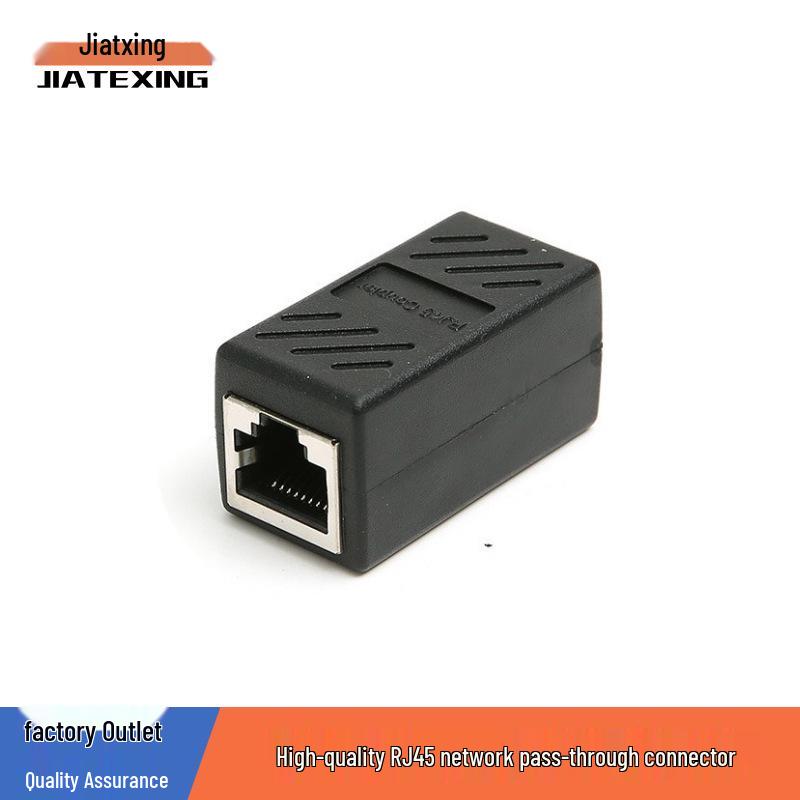 RJ45 Network Cable Connector Extender - Double Pass Straight Through Module