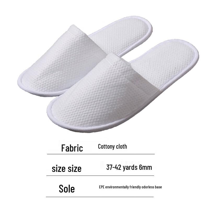 Kashicong Disposable Slippers for Hotel & Home