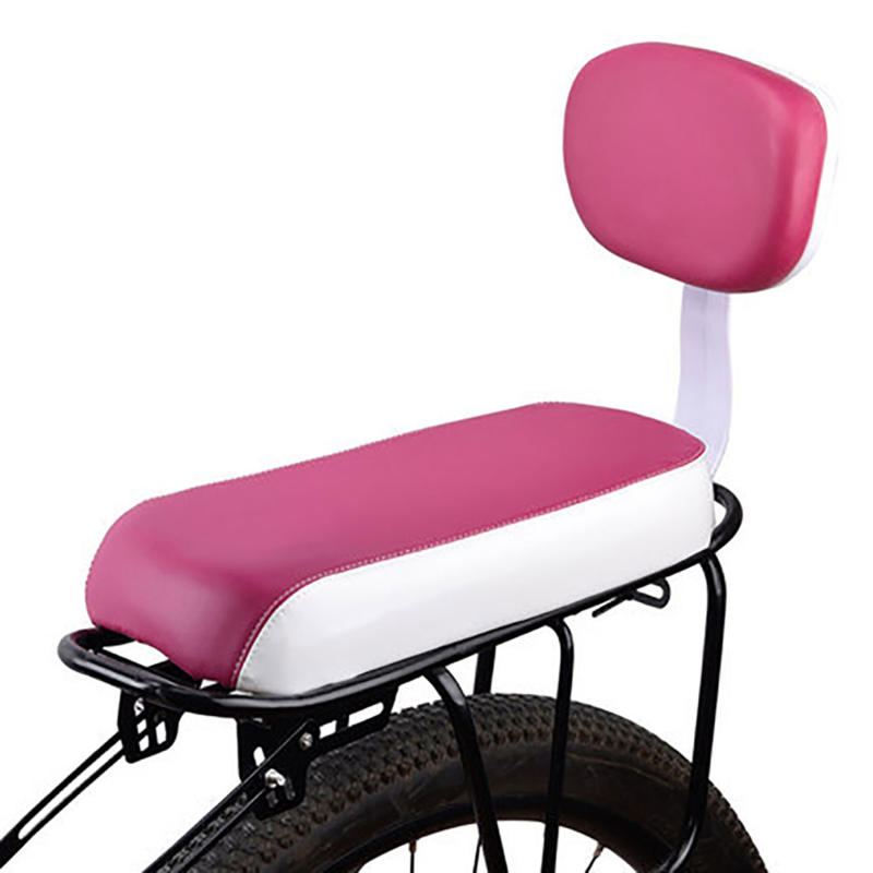 Comfortable Kids Bicycle Rear Seat with Backrest Children Self-driving soft cushion Passenger Seat Cushion