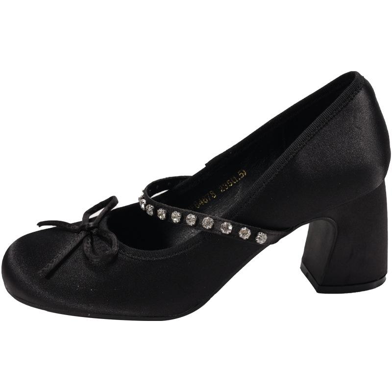 

Розовые балетки на плоской подошве, женские, 2025 новая летняя юбка, французские туфли-лодочки с неглубоким вырезом, JK Мэри Джейн, маленькие кожаные туфли 35