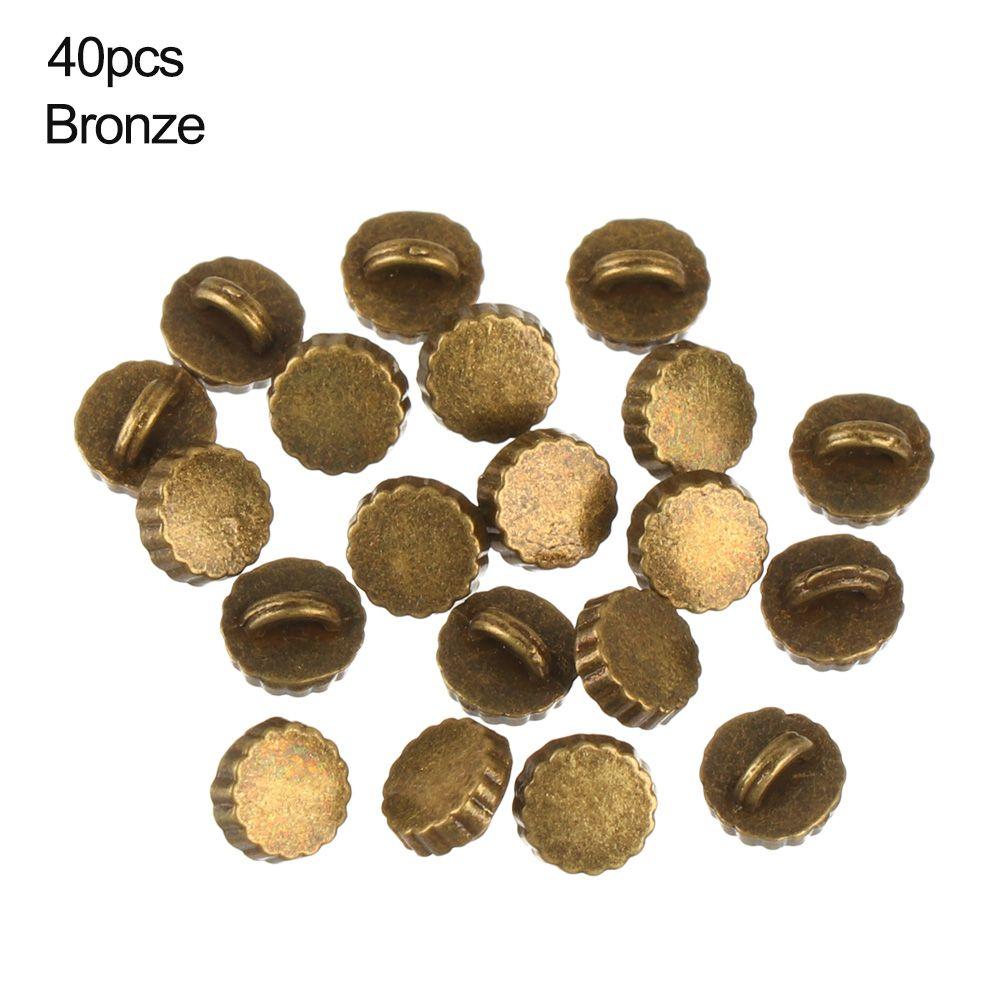 DIY Shoes Sewing Accessories Ultra-small Buckle Doll Round Buttons Belt Buckles 1/6 Dolls Clothing