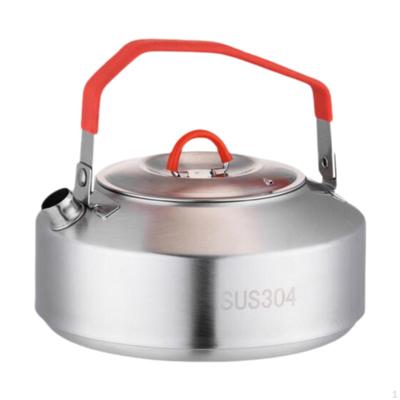 Camping Kettle Camp Tea Coffee Pot Campfire with Handles Hiking for