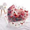 1pc Butterfly Heart Automatic Open/Close Umbrella Compact Folding Umbrella, All-Season Portable Umbrella for Women/Men F1124172