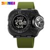 Men's Electronic Watch Waterproof Luminous Multi-function Watch Sports Outdoor Electronic Watch with Flashlight
