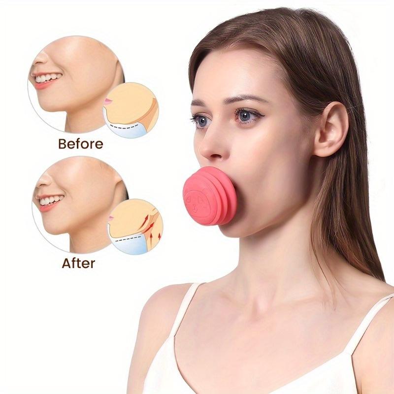 A Panda Pattern Facial Sculpting Exerciser For Jawline Contouring And V-line Lifting - Easy 10-minute Daily Use