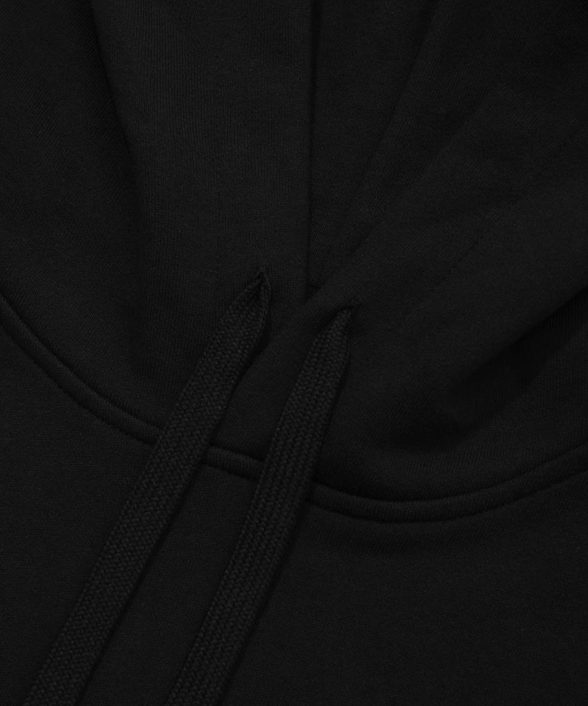 C Logo Hoodie Black