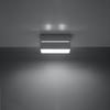 Lobo maxi ceiling lamp gray