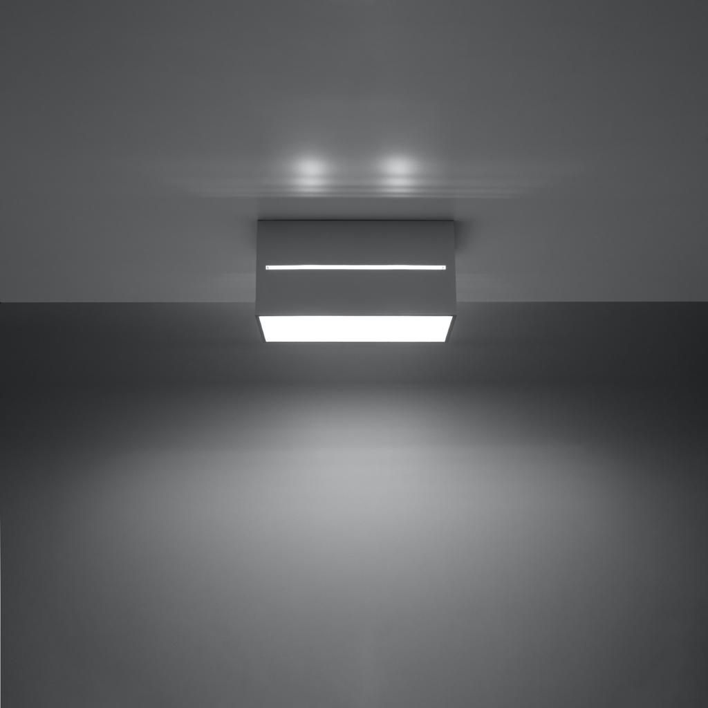 Lobo maxi ceiling lamp gray