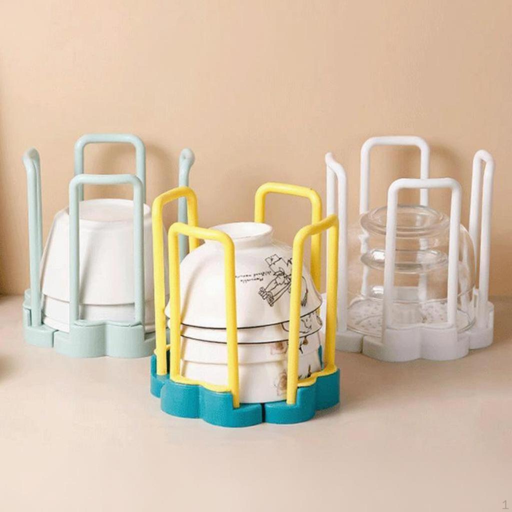 Over The Sink Dish Drying Rack, Single Tier, Adjustable, Multipurpose Kitchen Organizer White 2 Pcs