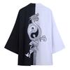 Sommer japanischer Kimono mit fünf Spitzenärmeln für Herren und Damen, Umhangjacke, Top-Bluse