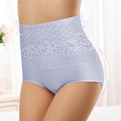 Mutandine da donna in tinta unita in puro cotone Slip a vita alta Glutei Addome Mutande Intimo Mutandine stampate