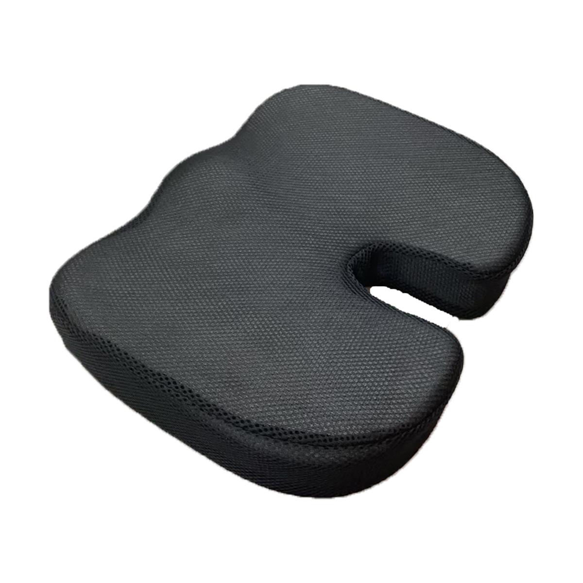 Seat Cushion Office Car Seat Cushion, Memory Foam Cushion for Office Chair, Car Seat, Airplane, Bleacher Chair Pad 45x35x7cm