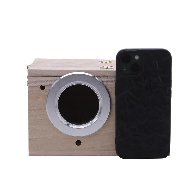 1pc Wood Bird Breeding Box Bird House Nest Parrot Breeding Decorative Cages Pet Accessories Home Balcony Decoration