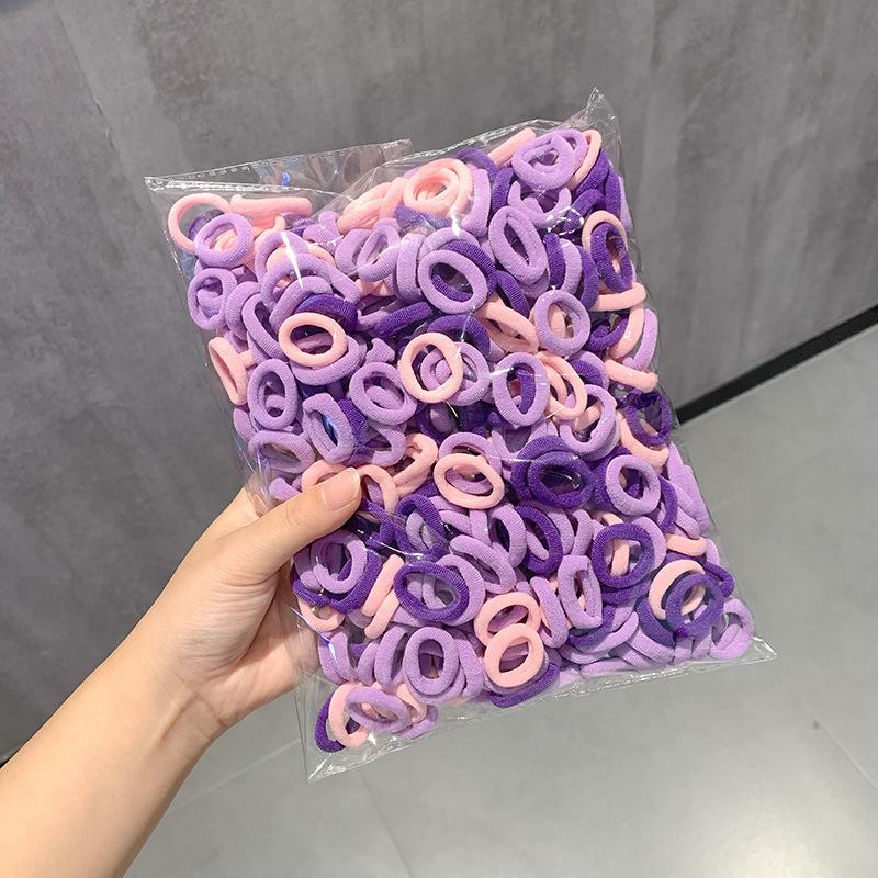 Elastic Hair Tie for Children and Women - Soft, Hair-Friendly Rubber Bands for Little Girls and Babies