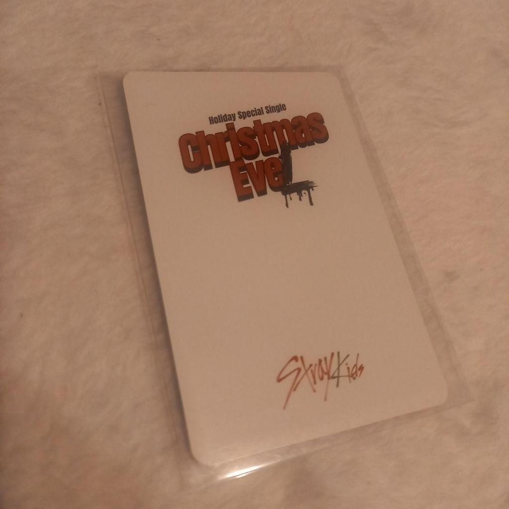 [USED] StrayKids Christmas Evel Reno Trading Card Holo