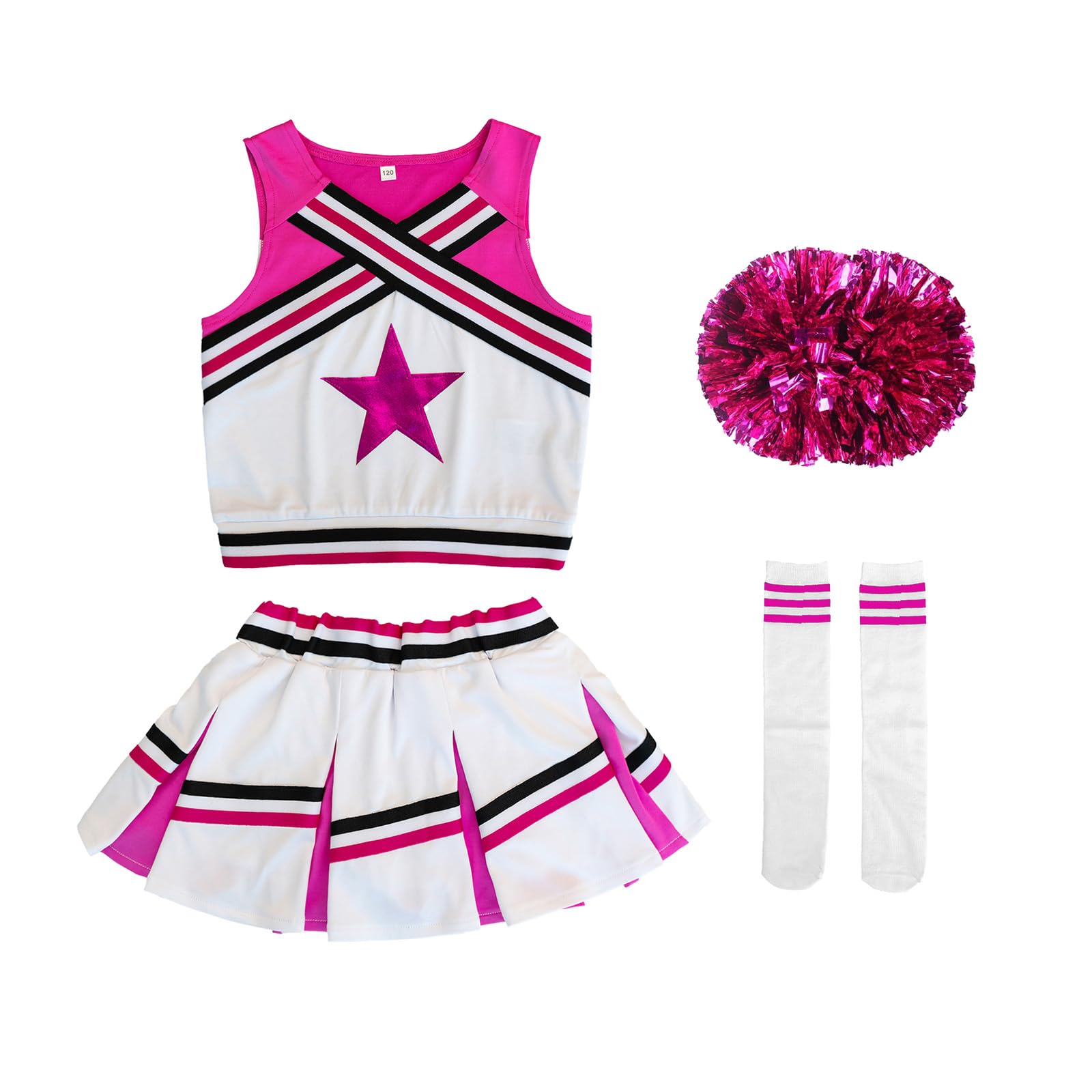 

Костюм чирлидера для школьной культуры чирлидинга Rose 110 [LOLANTA] Девочки, Танцы, Хэллоуин, Косплей, Дети, Ребята, Костюм, Рождество, Вечеринка,