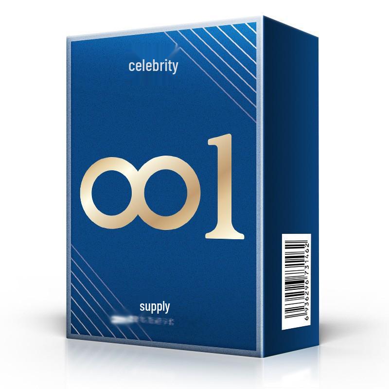 Preservativi Celebrity Ultra-Sottili all'Acido Ialuronico - Sensazione Pelle Nuda, 3pz & 10pz, Pianificazione Familiare Adulti.