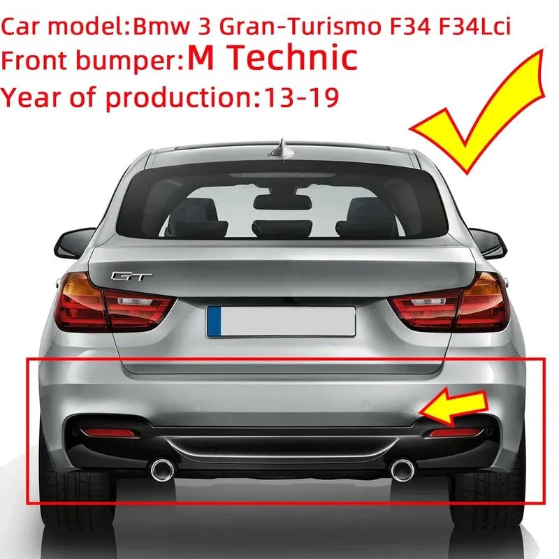 Fit For BMW3 GT Gran Turismo F34 F34LCI M 2013- Front Rear Bumper Tow Hook Cover Garnish Headlight Washer Nozzle Shell Cap