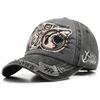Embroidered Vintage Baseball Cowboy Cap Sun Protection Hat Fishing Running Gift